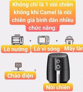 Nồi chiên không dầu Camel 5 lit