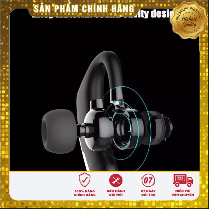 Tai Nghe Bluetooth Cao Cấp Thể Thao V9 Xoay 270 Độ