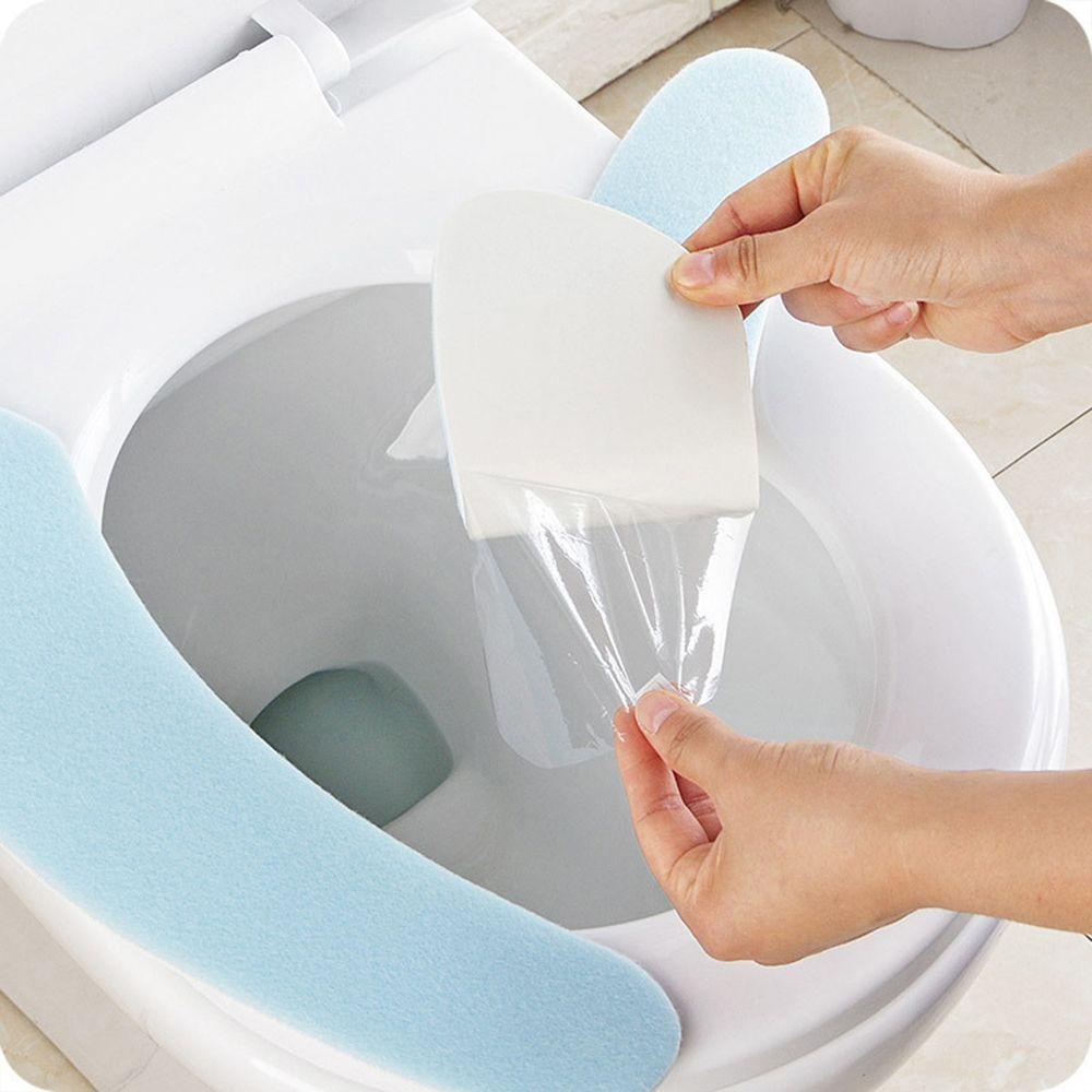 HARRIETT Đệm Lót Bồn Cầu Mềm Mại Có Thể Tái Sử Dụng Tiện Lợi