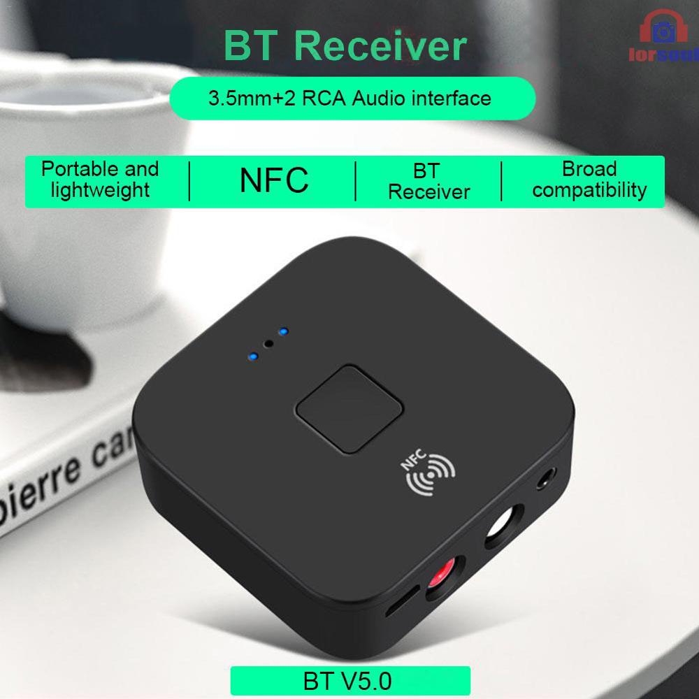 Thiết Bị Nhận Tín Hiệu Âm Thanh Wb11 Bluetooth 5.0 Apt-X Nfc Cvc6.0 Kèm Micro Aux Chuyên Dụng | BigBuy360 - bigbuy360.vn