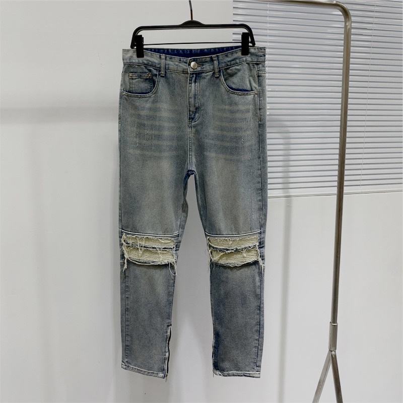 Quần jeans zipper G650 form skinny , vải denim cao cấp