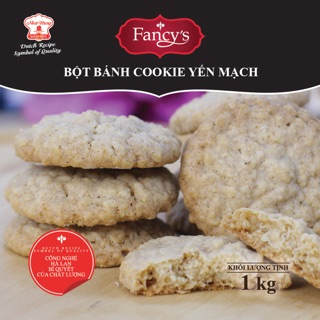 BỘT BÁNH COOKIE YẾN MẠCH 1KG ( hàng Fancy's )