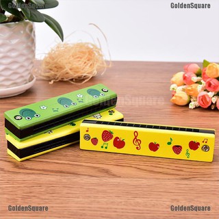 Kèn Harmonica 16 Lỗ Bằng Gỗ Dễ Thương Cho Bé