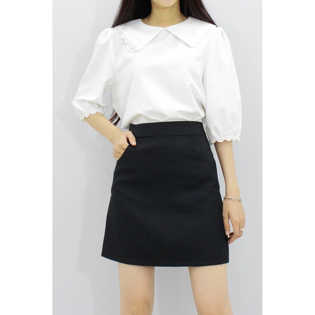 [Mã FADIRECT20 giảm 20K đơn 150K] [Hình thật tự chụp] Váy chữ A mini có túi 2 bên | BigBuy360 - bigbuy360.vn