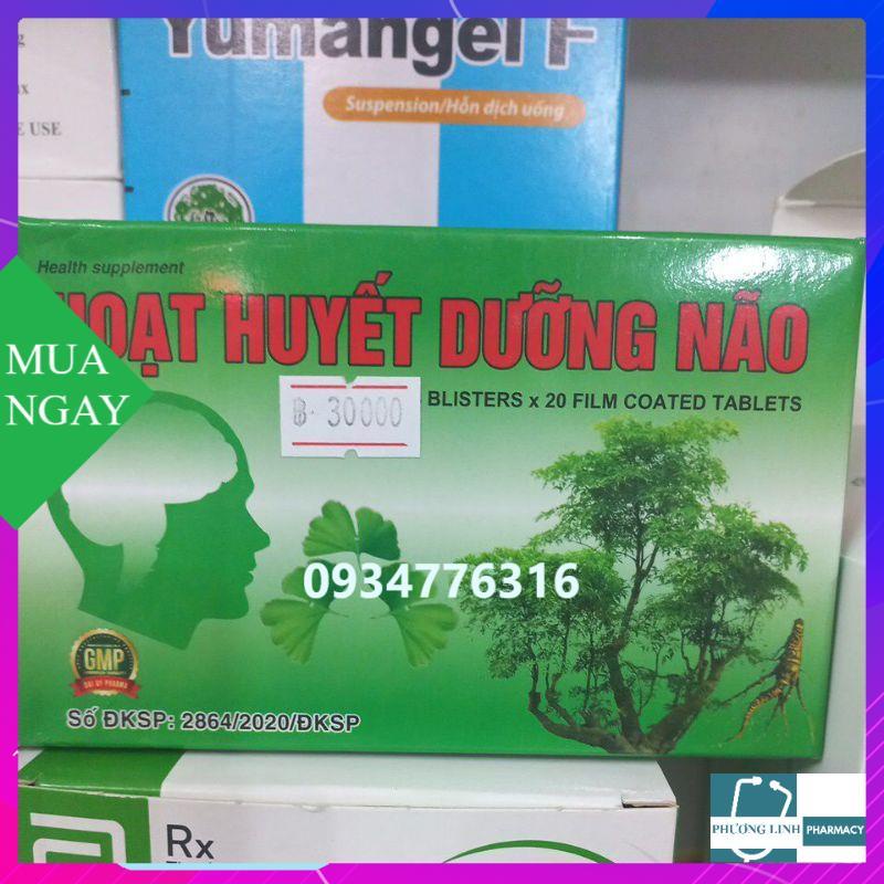 Hoạt huyết dưỡng não TB