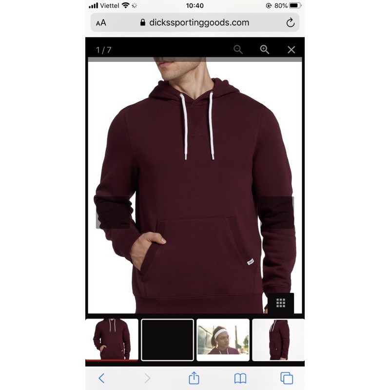Áo hoodie nỉ bông nam xuất khẩu dư xịn | BigBuy360 - bigbuy360.vn