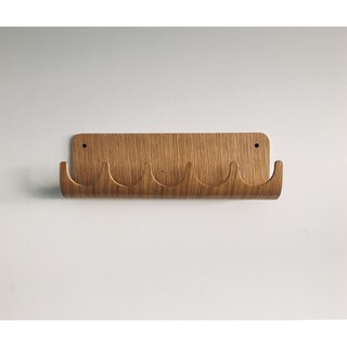 Móc treo quần áo Gỗ uốn cong Mipu Sunset Wall Rack - Gỗ Sồi