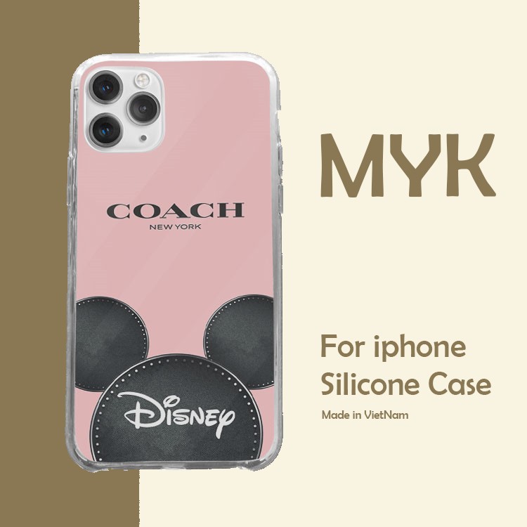 Ốp Lưng COACH NEW YORK Disney cho Iphone 5 6 7 8 Plus 11 12 Pro Max X Xr 33
