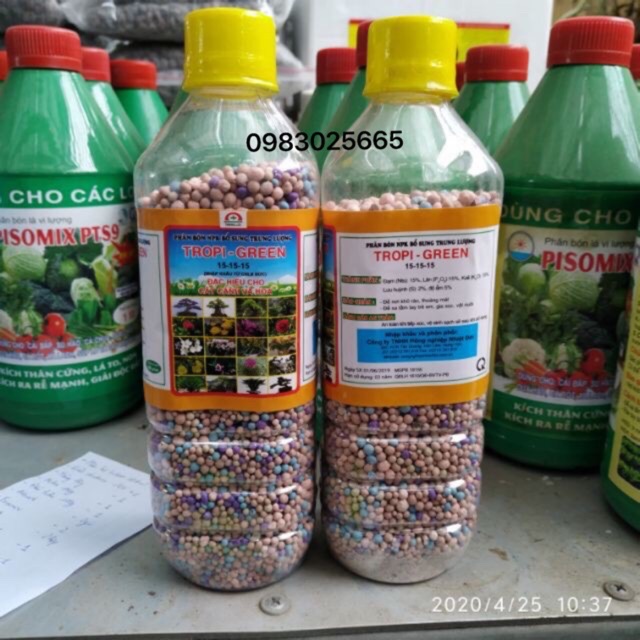 Phân bón nhập khẩu NPK chuyên dùng cho hoa và cây cảnh