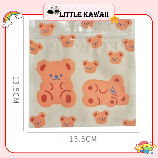 Túi zip đựng quà, bánh kẹo, đồ nhỏ mini, sticker, kẹp tóc dễ thương