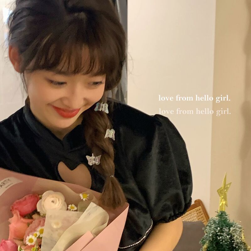 ✨✨Kẹp Tóc Hình Bướm Mini Trong Suốt Dành Cho Nữ