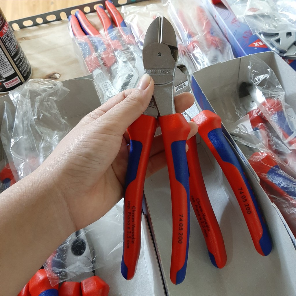 Kìm cắt chéo Knipex/ Đức có mã sản phẩm -# 341640.0200, 341640.0300, 341640.0400, 341640.0500, 341640.0600