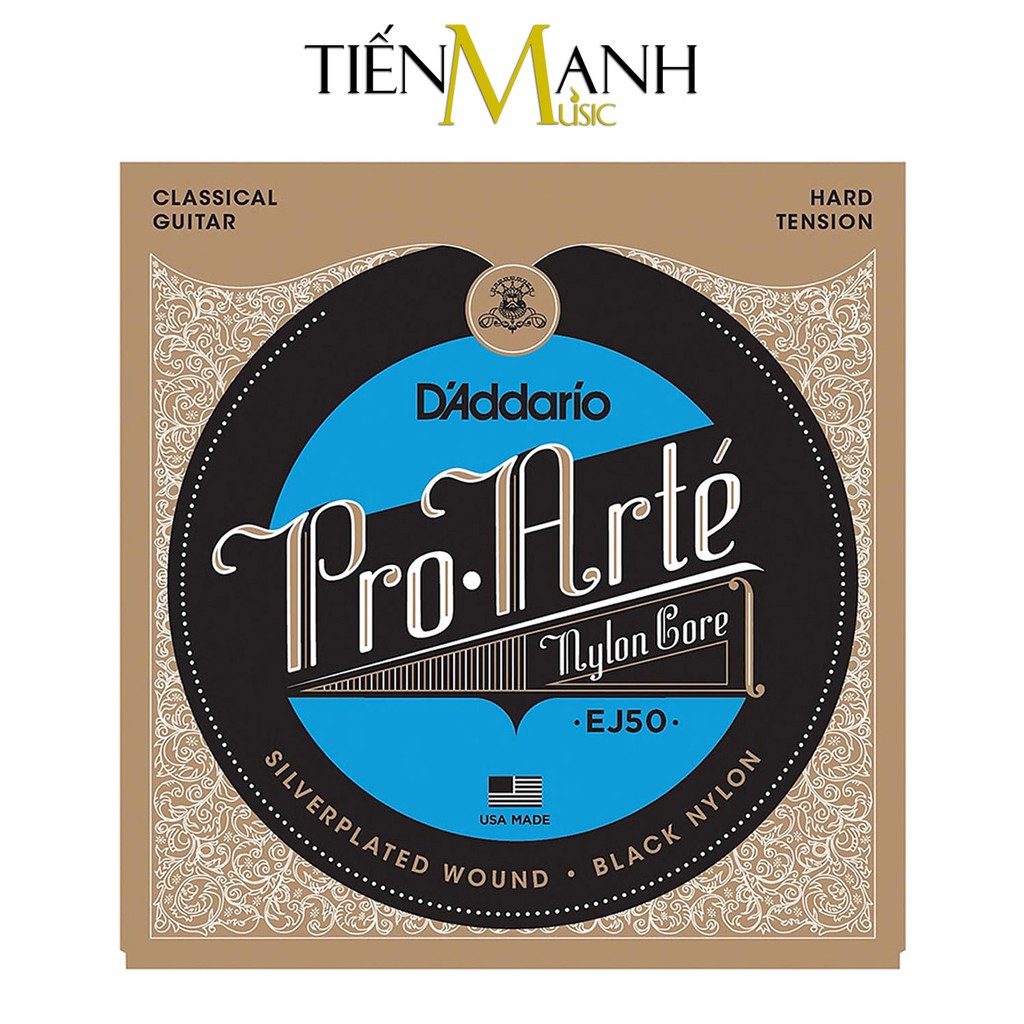 D'Addario EJ45, EJ46, EJ47, EJ48, EJ49, EJ50 - Bộ Dây Đàn Classic Guitar Nylon Core DAddario