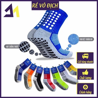 Tất chống trơn đá bóng, vớ đá bóng chống trơn trượt cao cấp thương hiệu HCC sport shocks