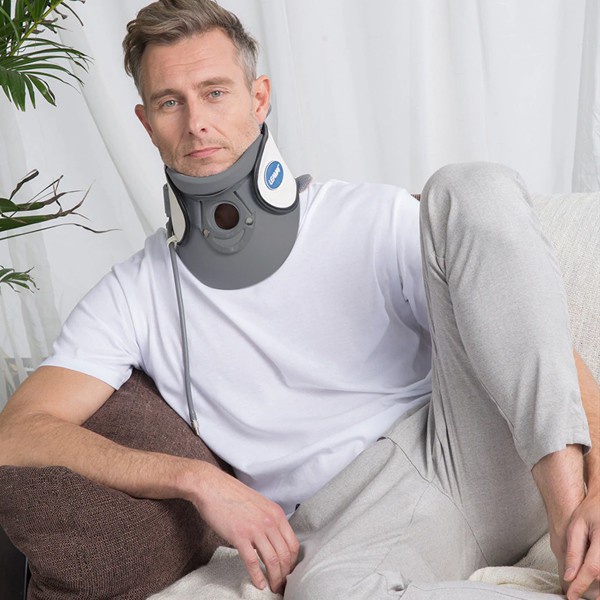 Đai Hơi Cổ, Đai Hơi Kéo Dãn Cổ, Nẹp Cổ, Cố Định Cổ, Đai Định Hình Cổ, Đai Kéo Dãn Cột Sống Cổ LEAMAI