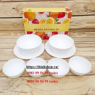 bộ chén tô dĩa sứ - bộ chén tô dĩa