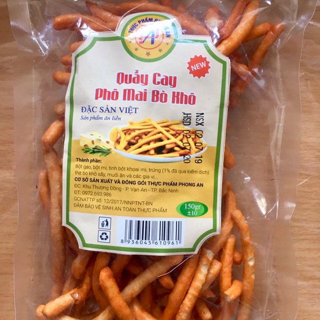 [Thanh Hoá] Quẩy cay phối mai bò khô Phong An gói 150g | BigBuy360 - bigbuy360.vn