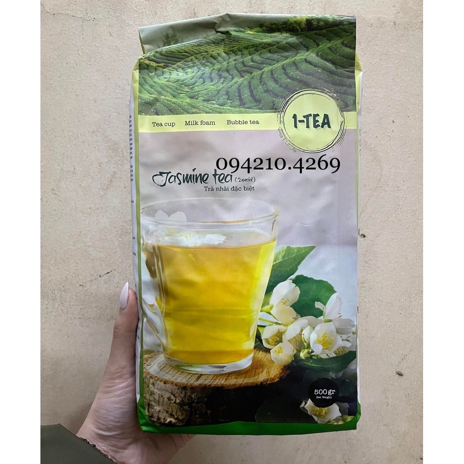 Trà Xanh Nhài 1-Tea/ Lục trà nhài One tea gói 500g