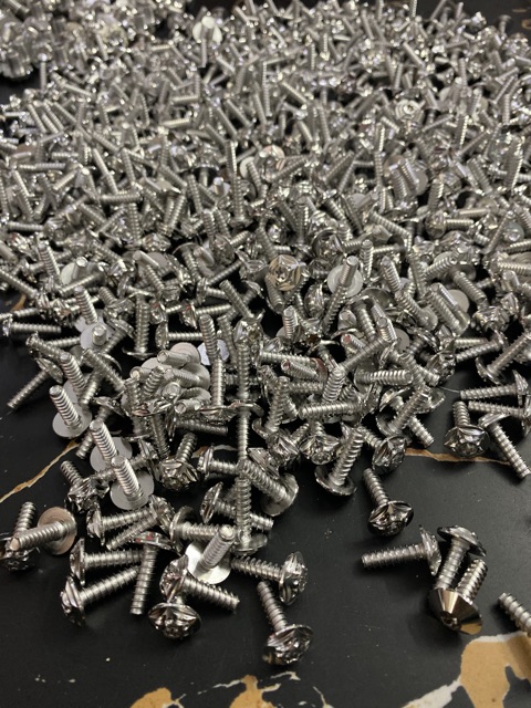 Ốc dù 5li xoắn Inox Salaya siêu sáng