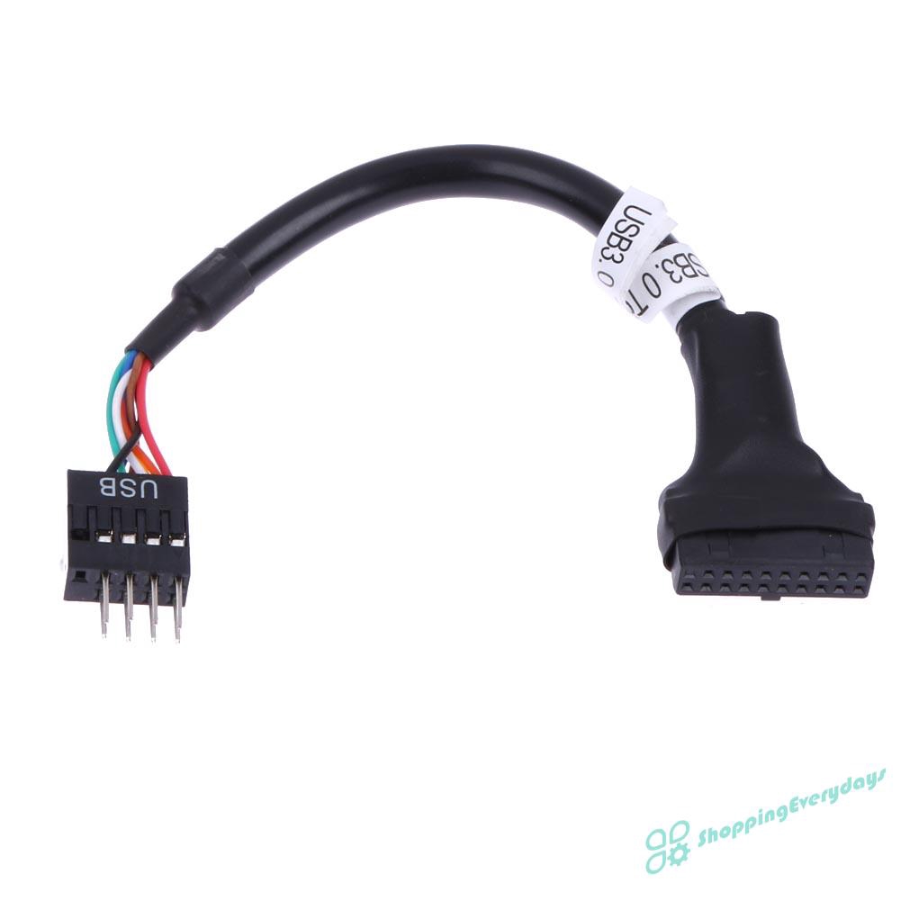 SV 20/19 Pin USB3.0 Female to 9 Pin USB2.0 Male Motherboard Cable ❤❤ | BigBuy360 - bigbuy360.vn