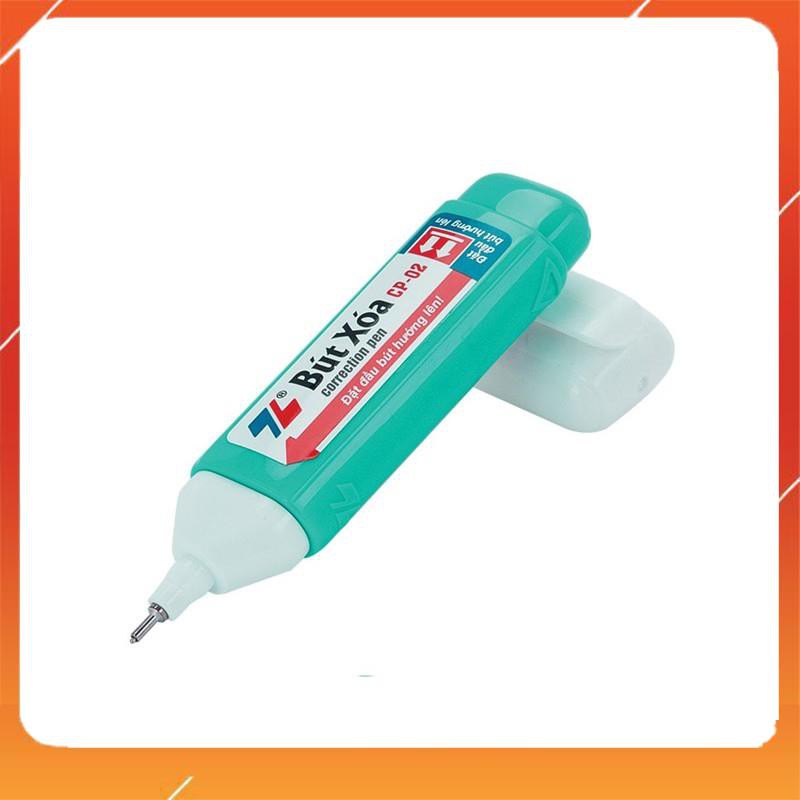 Bút Xoá, Bút Xóa Nước Thiên Long CP-02 Dung Tích Mực12ml- Ngòi Kim Loại, Mực Nước Nhanh Khô