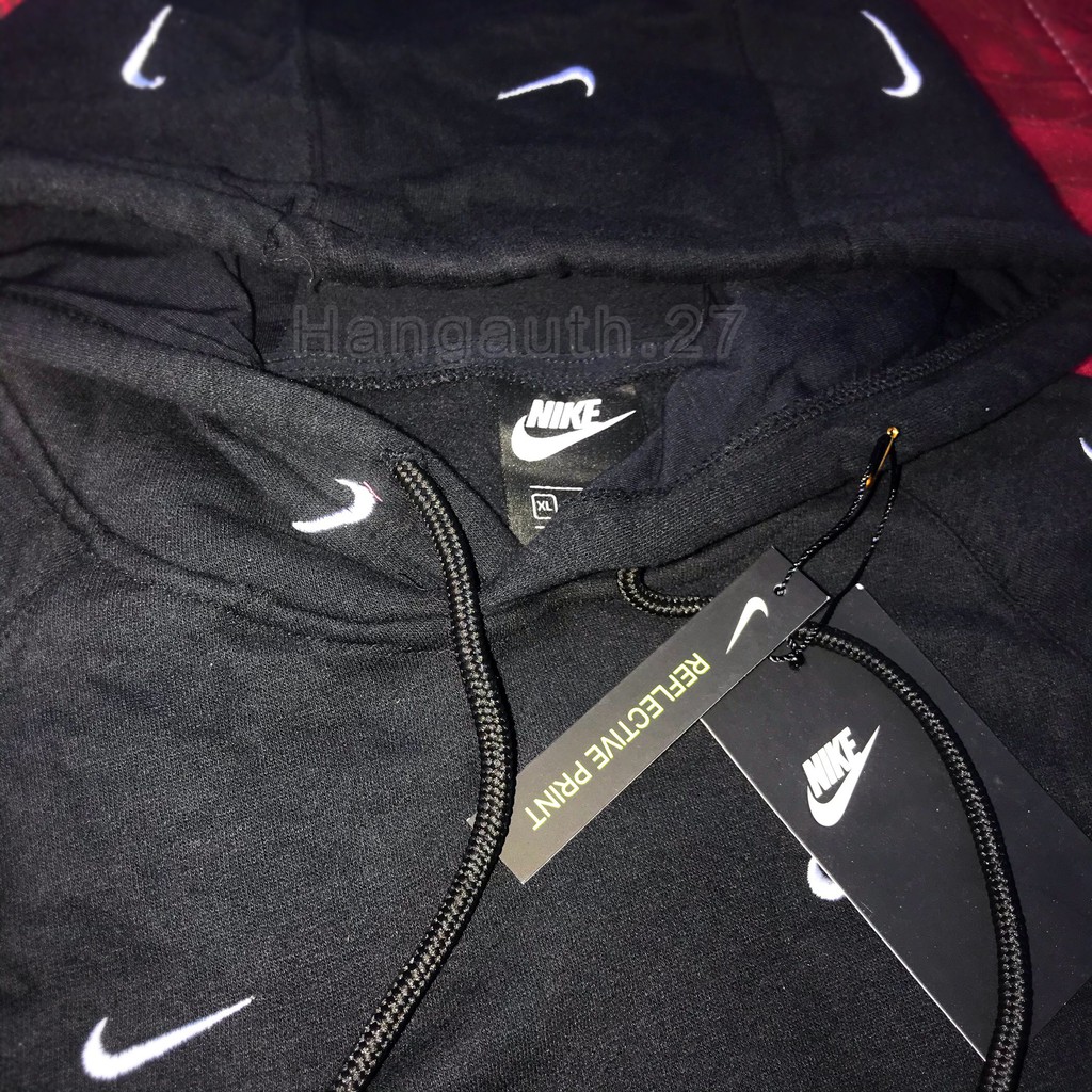 [ẢNH THẬT] Áo Hoodie Nike Swoosh 💙FREESHIP💙 Logo Thêu - Áo Khoác Hot Trend - Đồ Đôi Nam Nữ-Phong Cách Hàn Quốc