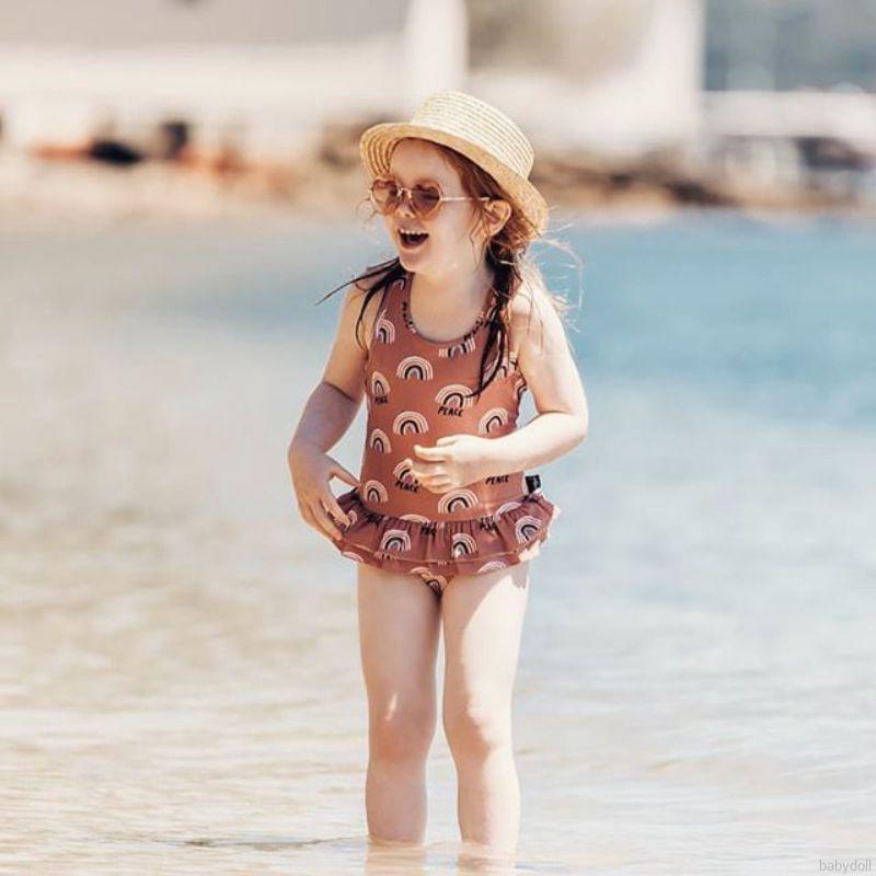Bộ đồ bơi một mảnh đáng yêu dành cho bé gái từ 1-6 tuổi