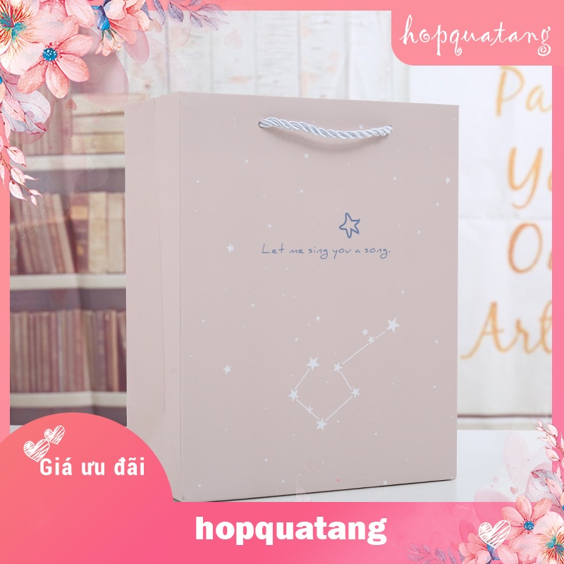 Túi Quà Tặng Túi Giấy Cứng Chòm Sao Cao Cấp Sang Trọng