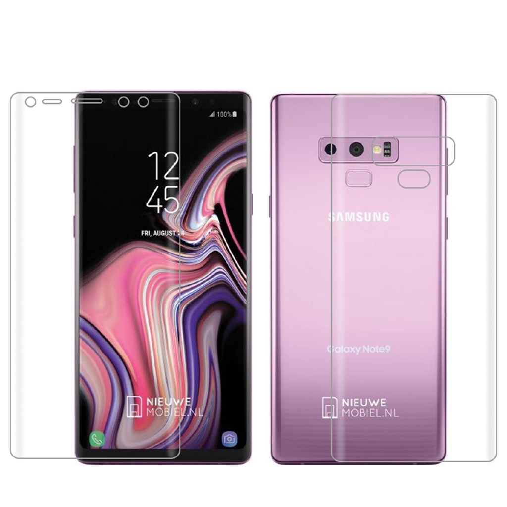 Miếng dán bảo vệ màn hình trước sau cho Samsung Galaxy Note 9