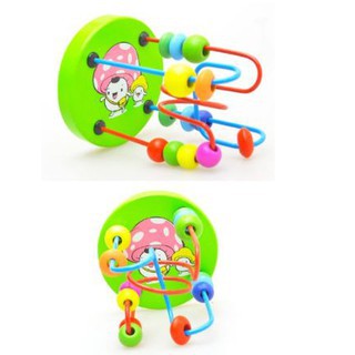 Đồ Chơi LUỒN HẠT Gỗ Montessori cho Bé (Đồ Chơi Thông Minh)