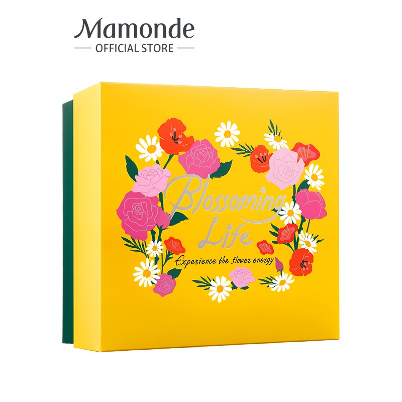 Combo chăm sóc da chuyên sâu cung cấp độ ẩm Mamonde Rose Toner 250ml+ Red Energy 30ml+CLeansing Foam 50ml