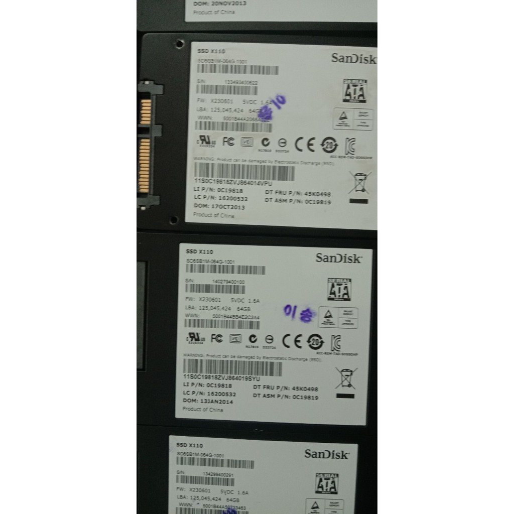 ổ cứng ssd 64gb hàng xách tay hàn, nhật. | BigBuy360 - bigbuy360.vn