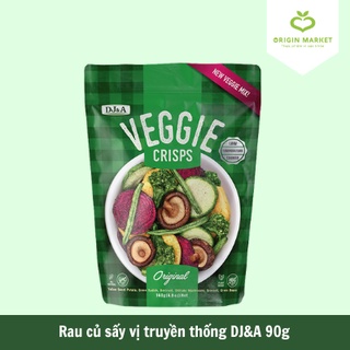 Rau củ sấy vị truyền thống DJ&A 90g