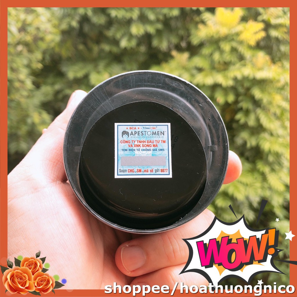 Sáp Vuốt Tóc Volcanic Clay Chính Hãng Tem Check SMS + Gôm Xịt Tóc Tùy Chọn