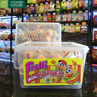 [HÀNG ĐỨC] Kẻo dẻo Trolli hamburger mini 10g