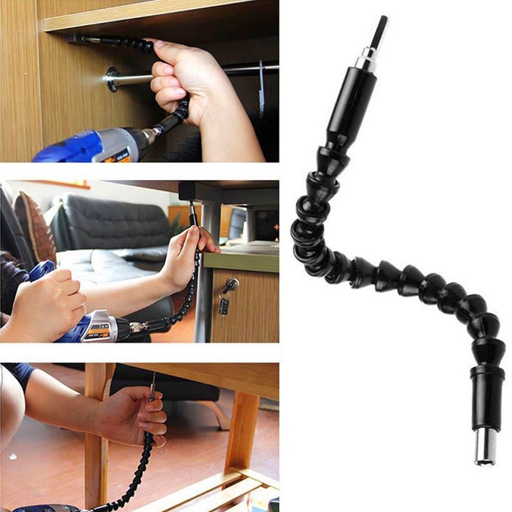 Trục Khoan Nối Dài - Đầu Chuyển Hướng Bắt Vít Cho Máy Khoan 295mm