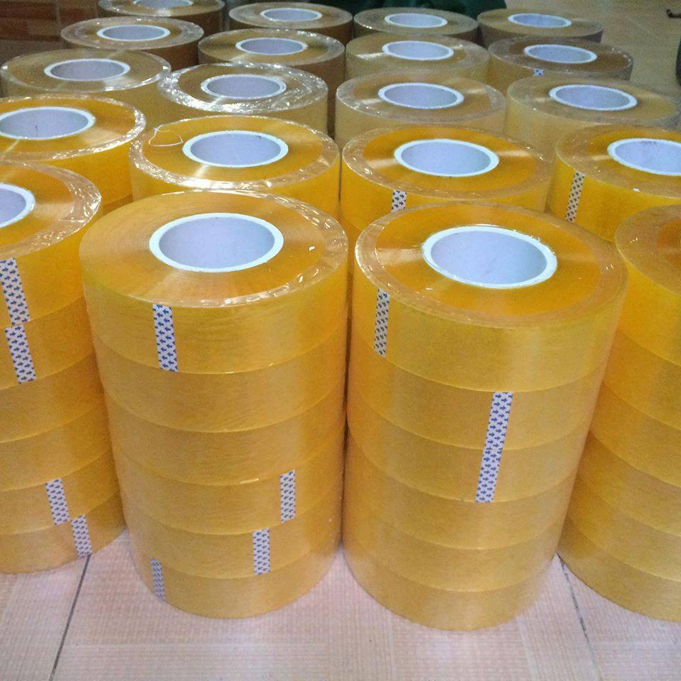 Băng Dính Băng Keo Đóng Hàng 1 KG/Cuộn TO ĐÙNG Lõi Mỏng 5mm Hàng chuẩn