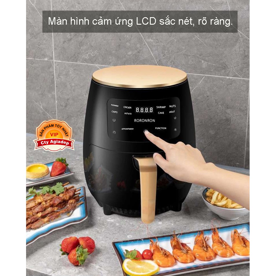 Nồi chiên không dầu Đức GIORMANI 4.5L Bền tốt Bảo Hành 5 năm