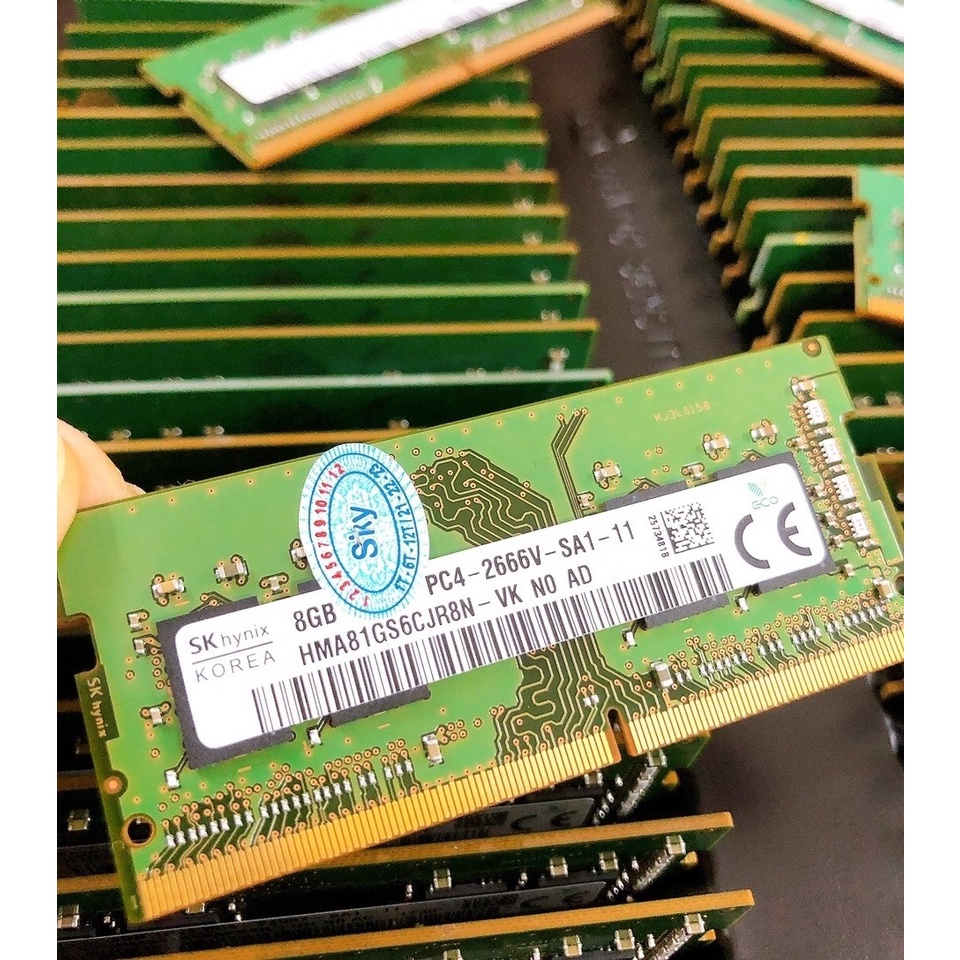 Ram SK Hynix DDR4 8GB 2666MHz Dùng Cho Laptop Macbook - Mới Bảo hành 36 tháng