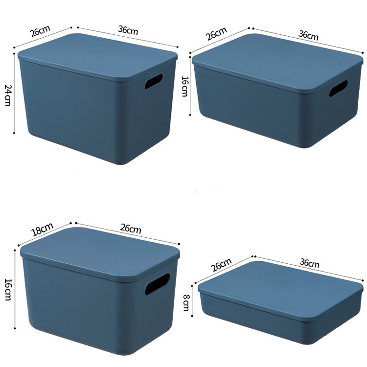 Hộp Nhựa Đựng Đồ Để Bàn Có Nắp Đậy Tiện Dụng