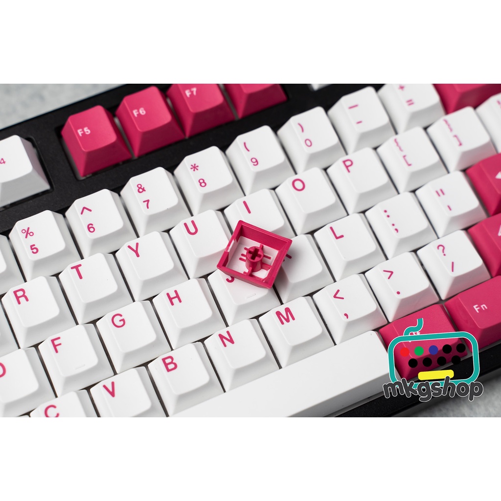 [Mã 44ELSALE2 giảm 7% đơn 300K] Keycap Valentine nhựa PBT in doubleshot sắc nét, cherry profile