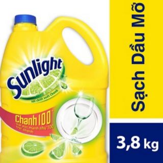 Nước rửa chén Sunlight Chanh 3,6 kg