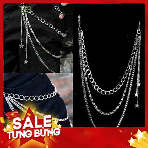 Set quần jogger kaki túi hộp dây xích chain ring paint box unisex basic - Hàng nhập khẩu