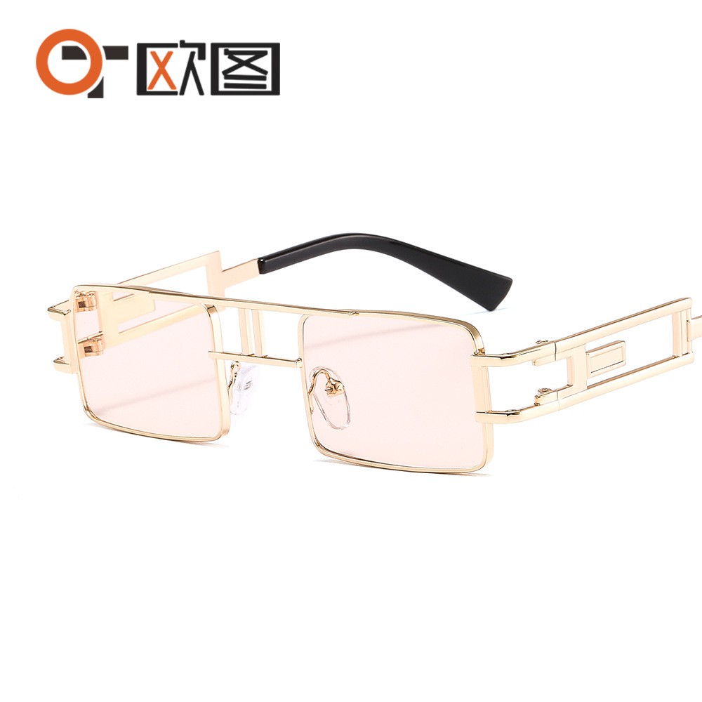 Kính Mát Gọng Kim Loại Phong Cách Steampunk 522