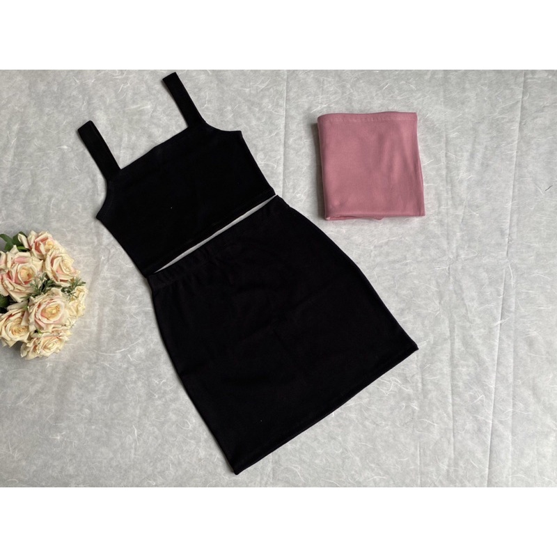  Sét Áo 2 dây bản to + chân váy (al) NTN shop. | BigBuy360 - bigbuy360.vn