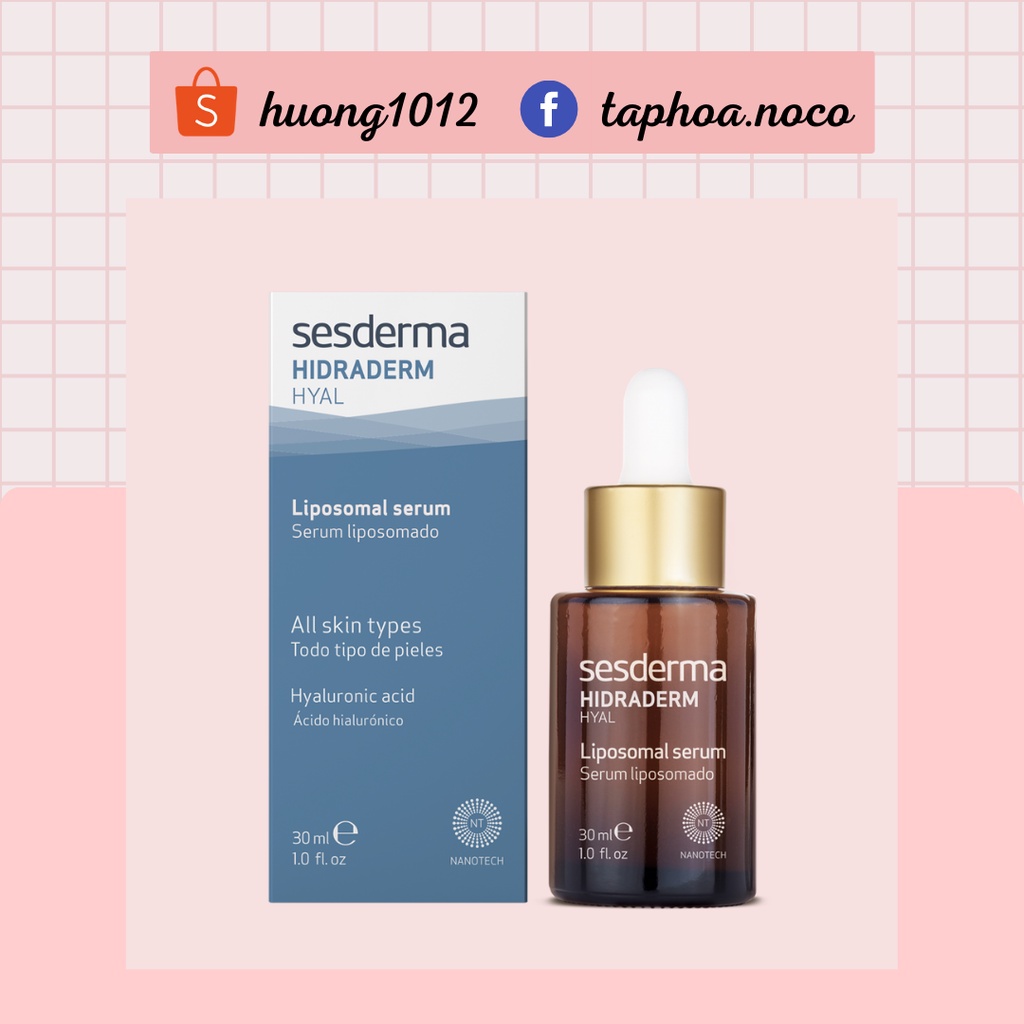 Tinh chất cấp ẩm Sesderma Hidraderm Hyal Liposomal Serum 30ml