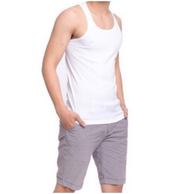 Bộ 5 áo thun ba lỗ nam thời trang hàng VNXK chất liệu cotton co giãn tốt Việt Tiến ACC50