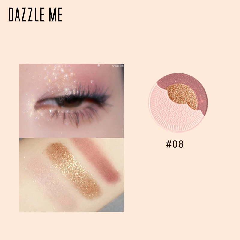 Bảng Phấn Mắt Lì DAZZLE ME Hình Hộp Bánh Qui Nhỏ 4.2g | BigBuy360 - bigbuy360.vn