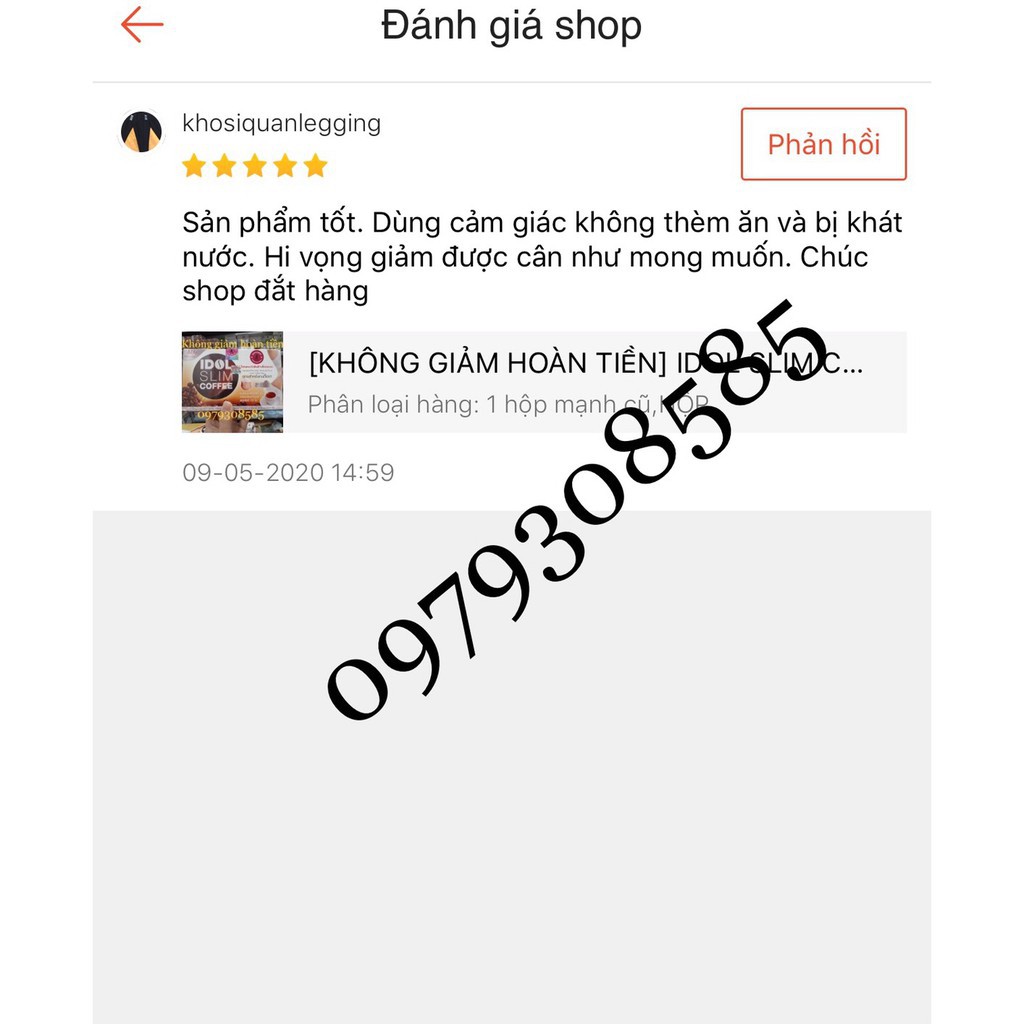 [THỔI BAY MỠ THỪA] IDOL SLIM COFFEE GIẢM CÂN THÁI LAN HỘP 10 GÓI CHUẨN MÃU CŨ GIẢM MẠNH