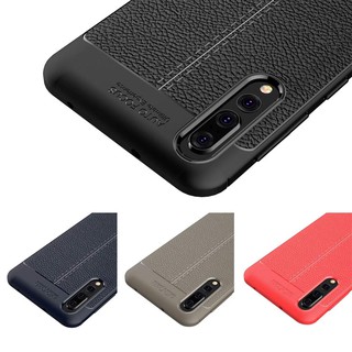 Ốp lưng Huawei P20 Pro Sillicon giả da Auto Focus